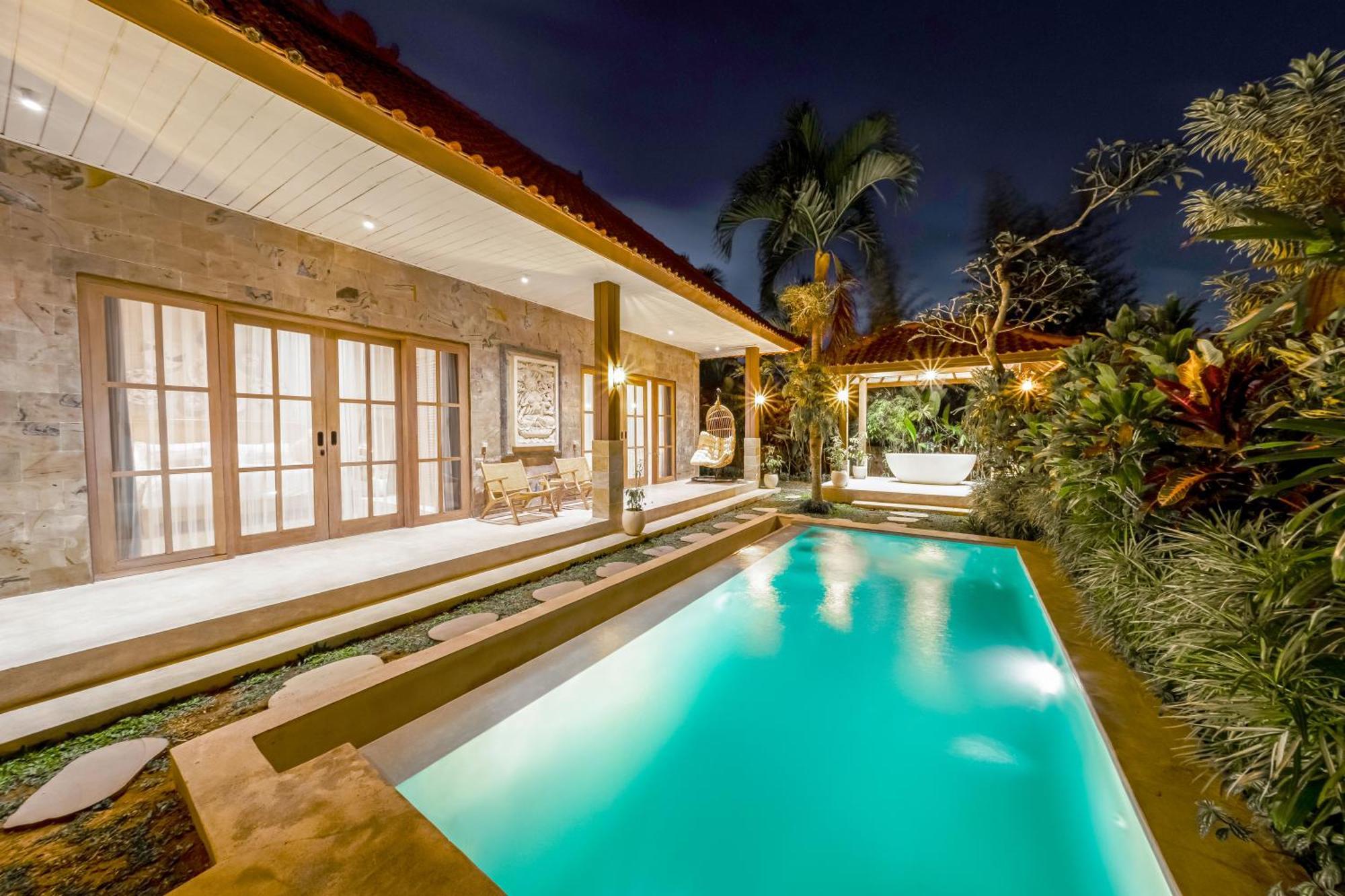 Nyaman Villas By Evdekimi Ubud Esterno foto