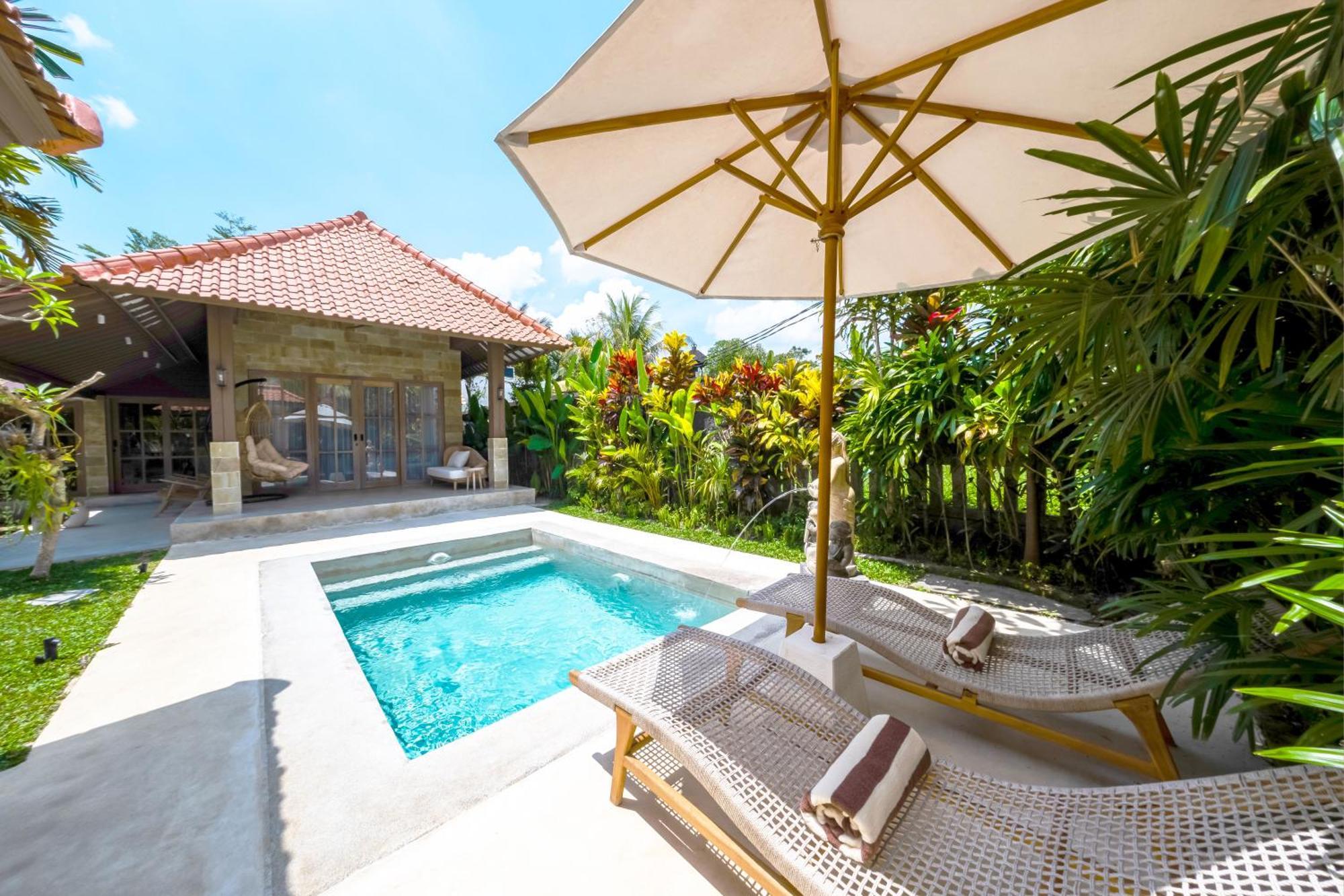 Nyaman Villas By Evdekimi Ubud Esterno foto