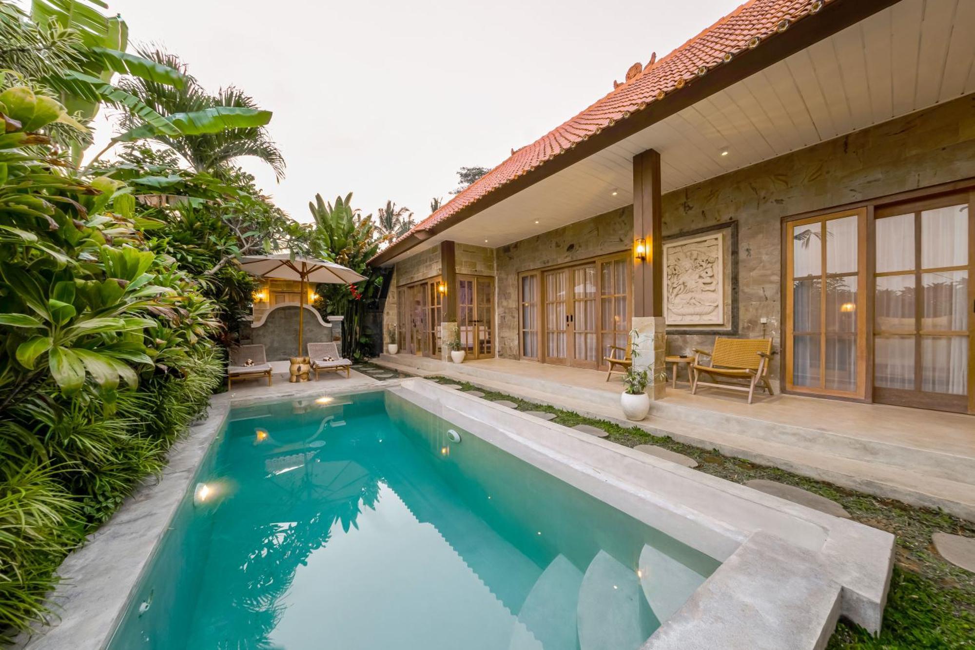 Nyaman Villas By Evdekimi Ubud Esterno foto