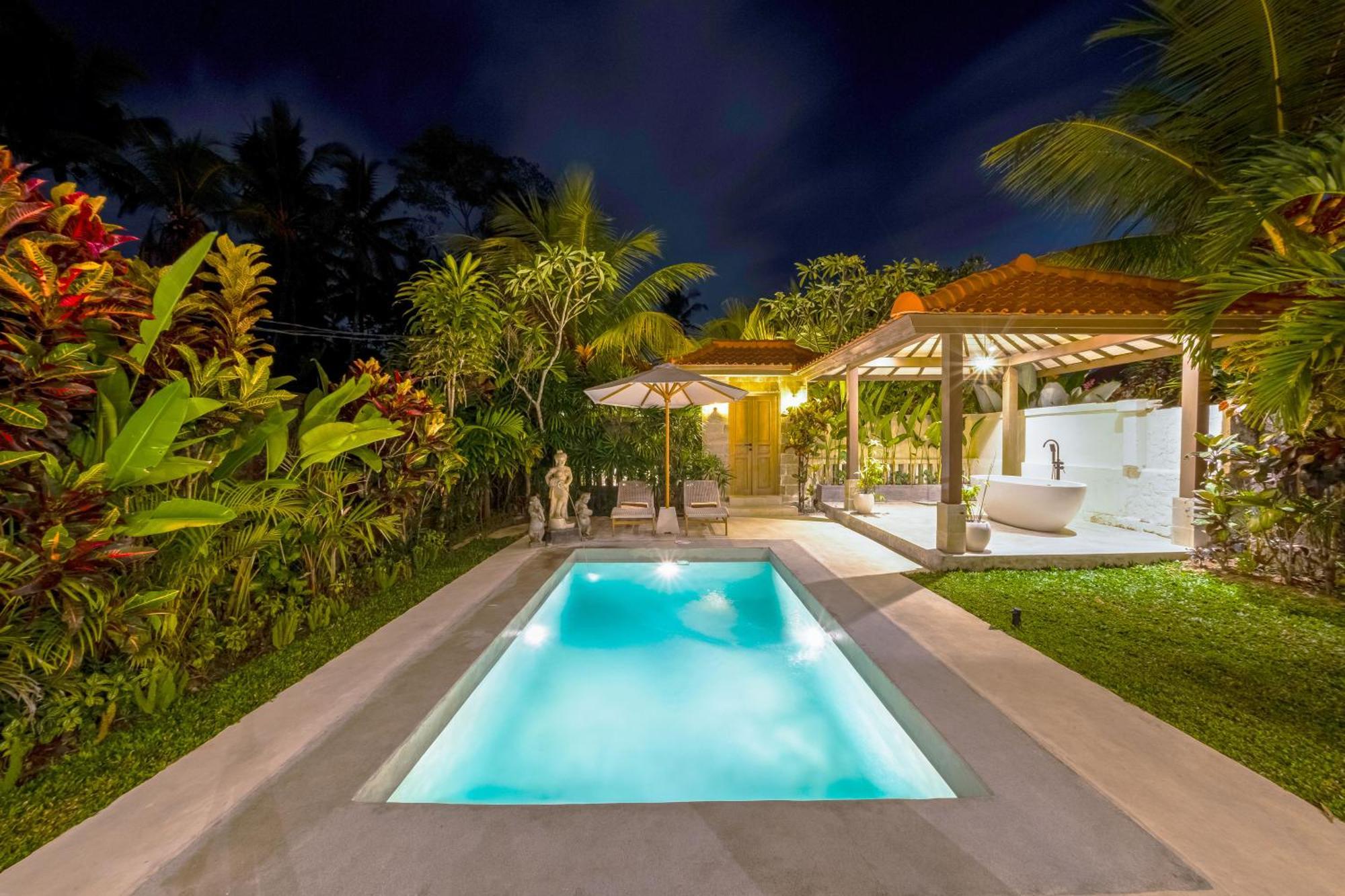 Nyaman Villas By Evdekimi Ubud Esterno foto