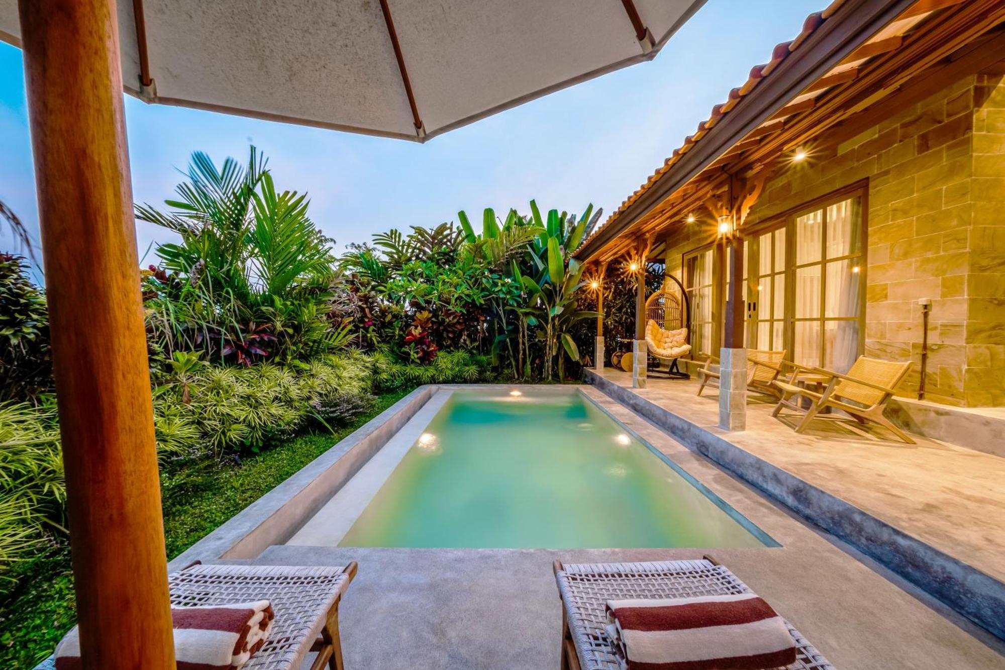 Nyaman Villas By Evdekimi Ubud Camera foto